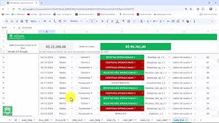 Planilhas Google da VIZUAL Planilhas Empresariais [upl. by Hendrik]