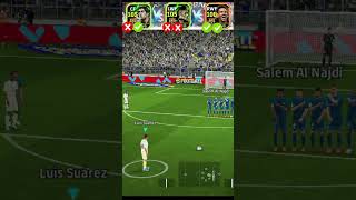 Efootballmessi vs Neymar vs Suárez best player challenge 🔥✨efootball efootball2025 shorts pes [upl. by Leahcimnhoj]