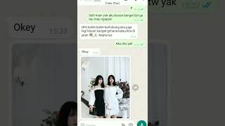 Ingkar janji fakechat [upl. by Annej419]