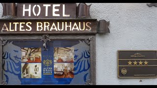 Hotel Altes Brauhaus dein historisches Zuhause in Rothenburg ob der Tauber [upl. by Vergos154]