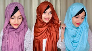 Everyday Hijab Tutorial for SchoolCollegeUniversity Students  Noshin Nower [upl. by Jemma]