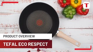 Discover the new Tefal Eco Respect Cookware  100 recycled aluminium body [upl. by Earla]