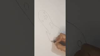 how to draw a diagram of paramecium  Bio Diagram  class9 9thscience biology [upl. by Ennoved426]