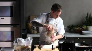 How to Sous Vide a Turkey with Chef Michael Voltaggio Part 3  WilliamsSonoma [upl. by Joh]