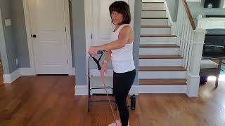 20 minute resistance band workout for seniors [upl. by Inohtna955]