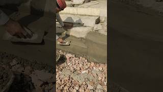 Step Plastering ✅ plaster construction satisfying viralvideo civilengineering fastwork skills [upl. by Thalassa]