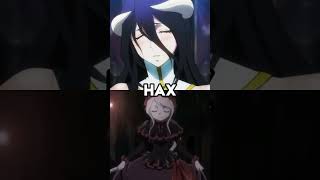 Albedo vs Shalltear Bloodfallen  albedo overlord shalltear animeedit [upl. by Nnaaras]