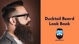 Ducktail Beard Look Book [upl. by Odie858]