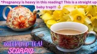 Scorpio 2024 Tarot Pregnancy is heavy in this reading This is a straight up baby trap 👶 [upl. by Enyr]