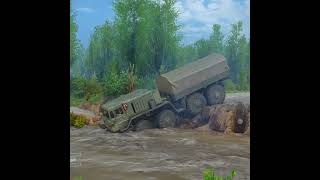 Can You Handle the Most Challenging Mudrunner Spintires Routes [upl. by Ellehsar]