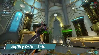 Warframe  Agility Test  Agility Drift  Solo [upl. by Ian]