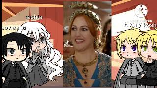 los personajes de la emperatriz divorciada reacciona a navier es hurrem [upl. by Kcor]