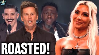 DAMN Kim Kardashian Gets BOOED amp DESTROYED at The Roast of Tom Brady Live On Netflix  Best Burns [upl. by Mayberry637]