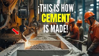 How Cement is Made and Used in Construction Explained Simply  Cement Production [upl. by Ariadne]