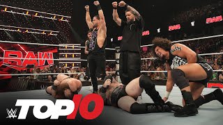 Top 10 Monday Night Raw moments WWE Top 10 Nov 18 2024 [upl. by Banky]