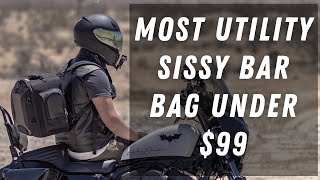 Why The Viking Sissy Bar Bag Is a MustHave For Your Harley Sportster  Viking Bags [upl. by Xella]