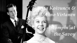 Brita Koivunen amp Eino Virtanen Stompin at the Savoy [upl. by Nevyar332]