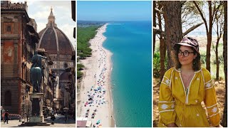 Italy travel vlog 🇮🇹 Călătorie cu mașina până în insula Sardinia vizitam Florența amp more [upl. by Varin510]