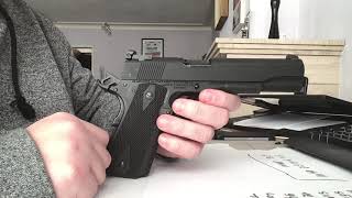 Colt Gold Cup 1911 22 LR Walther [upl. by Ojeitak]