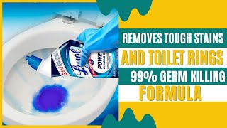 Lysol Power Toilet Bowl Cleaner  Fast Action Gel Liquid Cleaner [upl. by Aivyls]