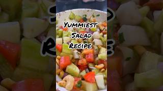 Yummiest and healthy salad recipe salad shorts viral foodstoriesbynisha ashortaday [upl. by Adnoel91]