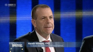 Harald Vilimsky  Inside Brüssel  FrankreichWahl  1152017 [upl. by Chaffin]