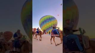 Cappadocia Hot Air Balloon CappaTufaacamel cappadocia balloon sunrise [upl. by Allemahs777]