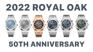 AP Royal Oak 2022  50th Anniversary Novelties 16202 15550 26715 26240 etc [upl. by Haimes]