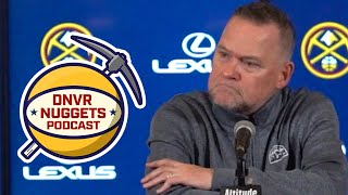 Michael Malone after Nuggets biggest Home Loss since January of 2019 [upl. by Lielos406]