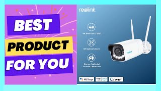 Reolink 4K Security Camera Smart Detection 8MP Wi [upl. by Jakoba195]