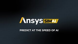 Ansys SimAI Predict at the Speed of AI [upl. by Antonina]