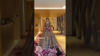 wedding bridallehengacholi bridallehengacholidesign bridal lehenga bride makeup love song [upl. by Bethany82]