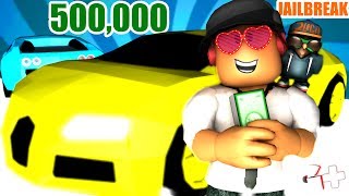 Comprando a BUGATTI no JAILBREAK  ROBLOX [upl. by Sanson26]