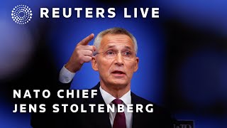 LIVE NATO Secretary General Jens Stoltenberg press conference in Prague [upl. by Nelra]