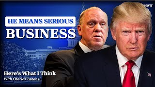 Newly Appointed Border Czar Tom Homan Perfectly Explains Donald Trumps Approach On The Border [upl. by Lraep147]