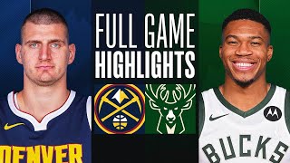 NUGGETS at BUCKS  FULL GAME HIGHLIGHTS  February 12 2024 [upl. by Dygert]