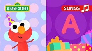 Elmos Birthday Party ABCs  Sesame Street Animated Songs [upl. by Waddell]