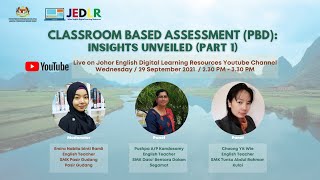 CLASSROOM BASED ASSESSMENT PBD  INSIGHTS UNVEILED PART 1 [upl. by Salinas]