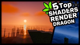 🔥 5 MEJORES Shaders para Minecraft PE 120  12050 GAMA BAJAMEDIAALTA  Mcpe Shaders 120 [upl. by Aubree]