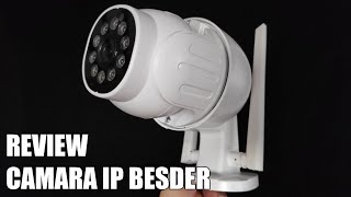 Review Camara IP Besder para interior y exterior [upl. by Oruntha]