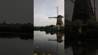 The Windmills of Kinderdijk Netherland travel netherland windmühlen unesco [upl. by Tiana]