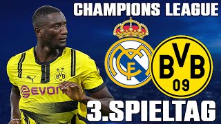 Kann der BVB gegen Real Madrid überraschen  3 Spieltag Champions League 202425  Prognose [upl. by Ginni]