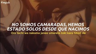 Shingeki no Kyojin The Final Season OP Full Sub español  Rom Saigo no Kyojin  Linked Horizon [upl. by Eitteb321]