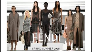 FENDI Women’s Spring Summer 2025 Fashion Show [upl. by Loats]