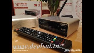 presentation StarSat SRX1 PRO 4K تقديم جهاز [upl. by Mit733]