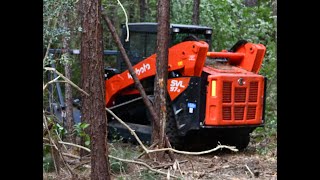 Forestry Mulching and clearing the 25 Acers land Plot [upl. by Assele]