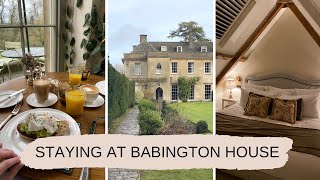 STAYING AT BABINGTON HOUSE  Medium Coach House Room Tour [upl. by Harding]