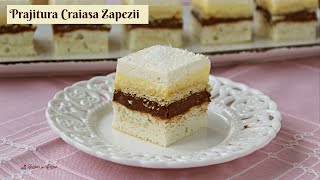 Prajitura Craiasa Zapezii cu crema de vanilie si ciocolata  🥣 Lecturi si Arome [upl. by Adar]