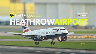 Heathrow Airport Live  Saturday 23rd March 2024 [upl. by Klatt326]