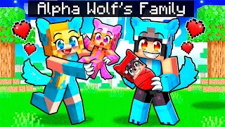 The ALPHA Wolfs FAMILY In Minecraft [upl. by Molahs]